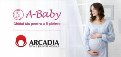 Caravana A-Baby – curs interactiv Arcadia despre sarcina, nastere si rolul de parinte