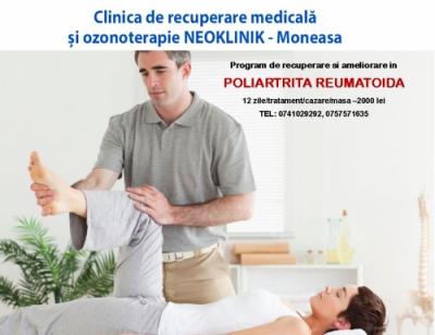 Recuperare Medicala in Poliartrita Reumatoida la NeoKlinik in statiunea Moneasa