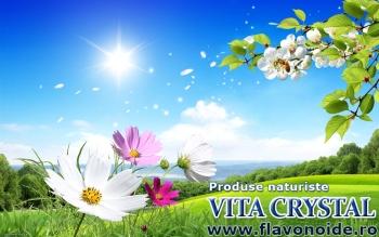 Vita Crystal ofera suplimente naturale cu flavonoide pentru revitalizarea organismului Vita Crystal ofera suplimente naturale cu flavonoide pentru revitalizarea organismului