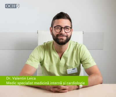 Dr. Valentin Leica – medic nou în echipa de cardiologie a spitalului