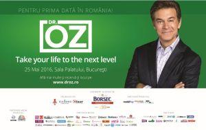 Biletele la conferinta gazduita de Dr. Oz, in Romania, se pot cumpara si de la Sala Palatului!