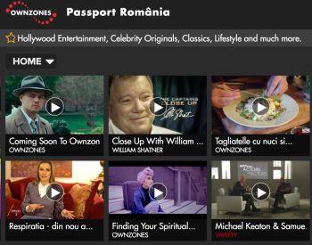 Aplicatia Ownzones Passport, disponibila acum si in Romania prin mediabox-ul Horizon, de la UPC