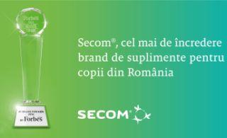Secom, cel mai de incredere brand de suplimente pentru copii din Romania
