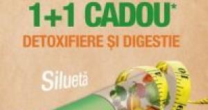 1+1 CADOU! Detoxifiere si digestie