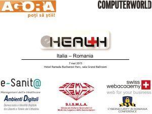 Parteneriat Italia - Romania la eHealth 2015