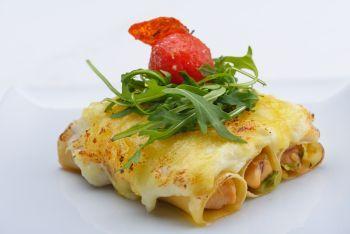 Rulouri de lasagna cu branza tofu